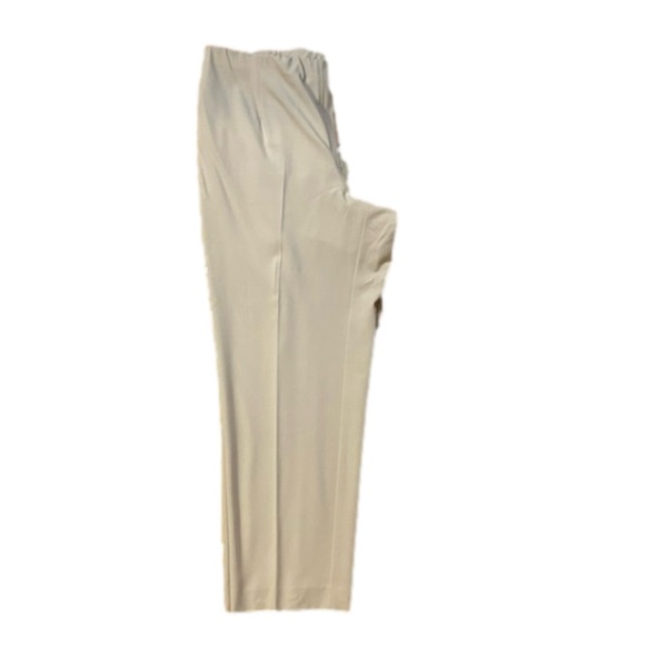 18W Worthington Stretch tan side zip & button boot cut trousers - Picture 3 of 13